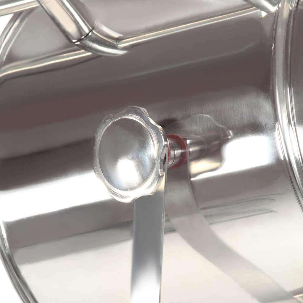 Lampadaire avec trépied 180 cm bois de manguier massif - bois de manguier massif acier, 23 x 33 cm (diam. xp) - number 9.