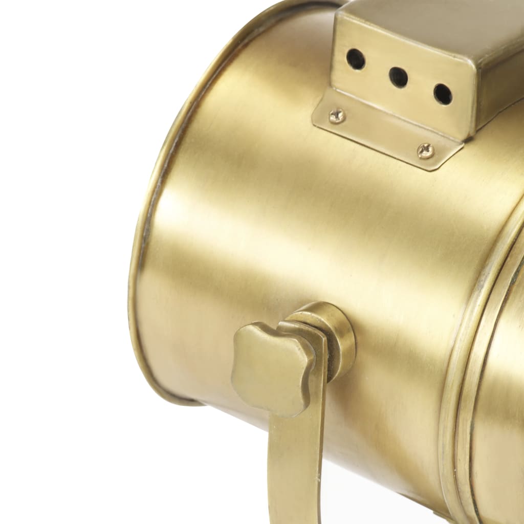 Gulvlampe med trefod 69 cm massivt mangotræ - number 8.