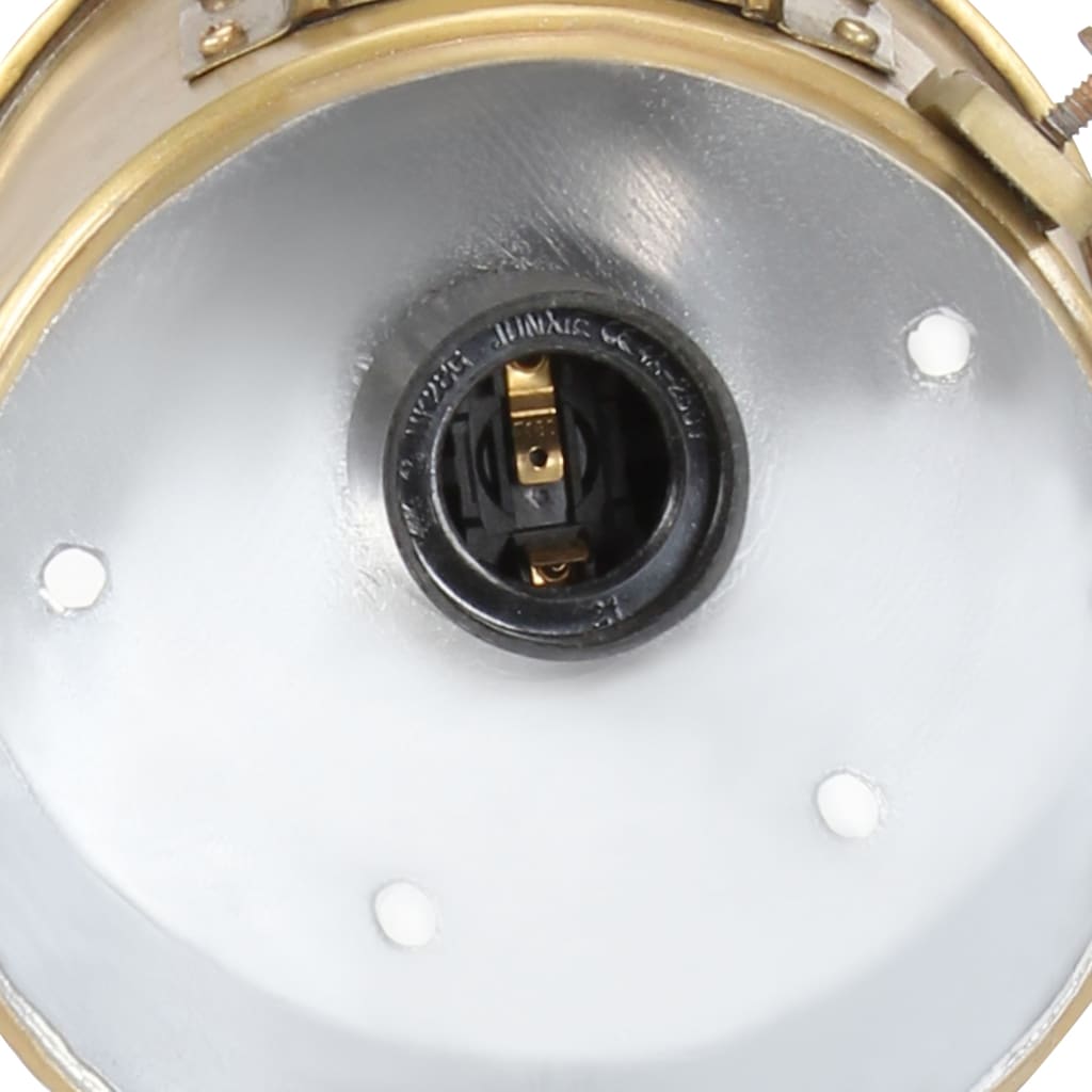 Gulvlampe med trefod 69 cm massivt mangotræ - number 7.