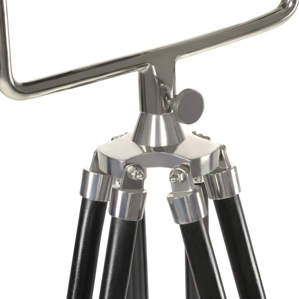 Gulvlampe med trefod 171 cm massivt mangotræ - number 10.