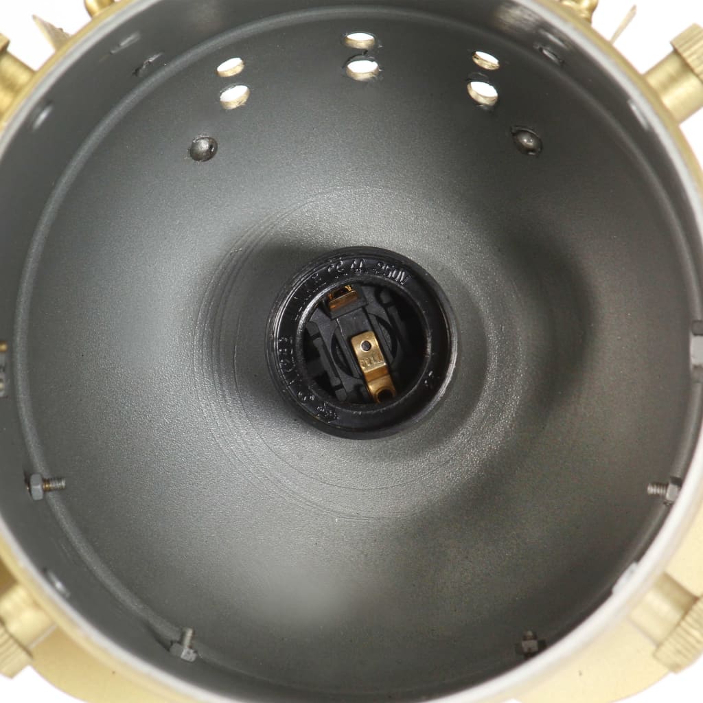 Lampadaire avec trépied 97 cm bois de manguier massif - number 9.