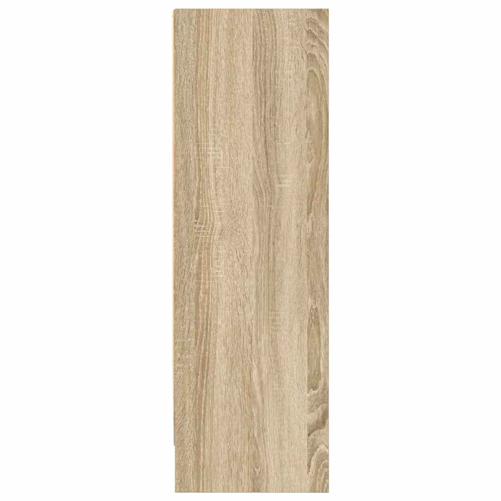 Bogreol 80x24x75 cm spånplade - sonoma-eg, 1, 75 cm, 80 cm - number 6.