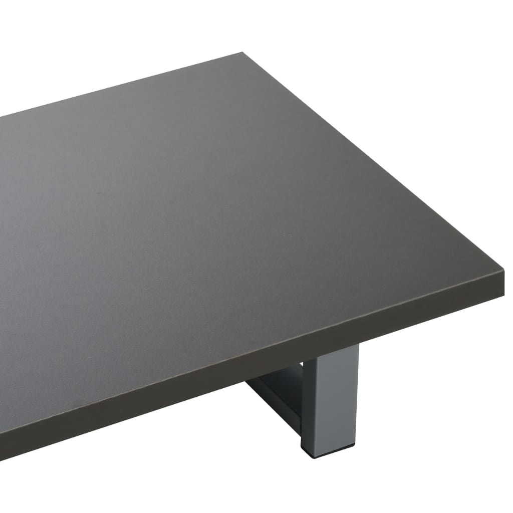 Keramisk badeværelsesmøbelsæt 2 dele - grå, 60 cm hylde og 40 cm oval håndvask, 1 - number 11.