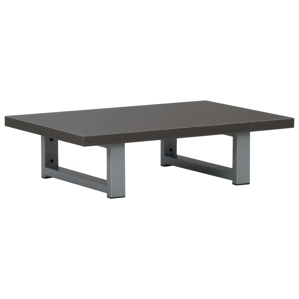 Keramisk badeværelsesmøbelsæt 2 dele - grå, 60 cm hylde og 40 cm rund håndvask, 1 - number 7.