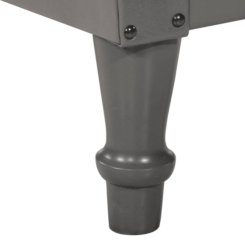 Fotelja prava jareća koža - siva, 1 - number 7.