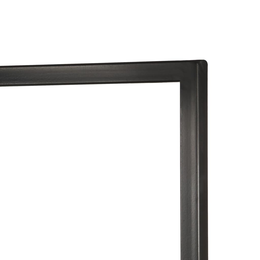 Bokhylle med 3 hyller 160x31x80 cm heltre mangotre - number 4.