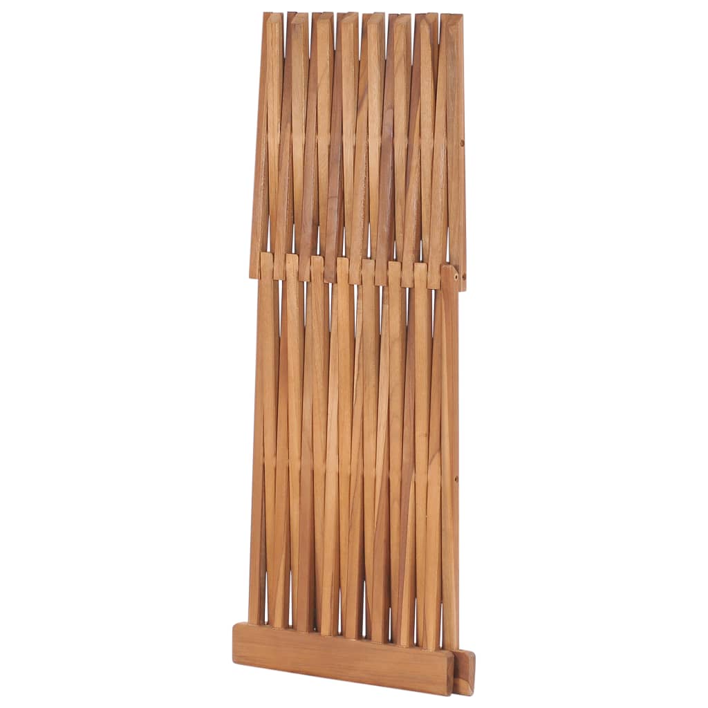 Sammenleggbar krakk 40x32x45 cm heltre teak - number 5.