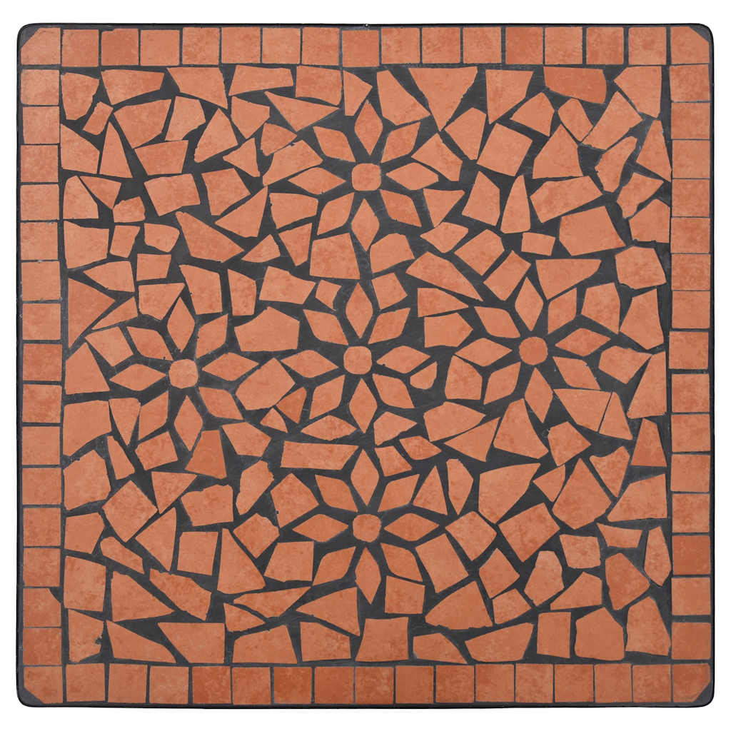 Bistrosæt dele mosaikdesign keramiske fliser terracotta - terrakotta, firkantet, 3 - number 5.