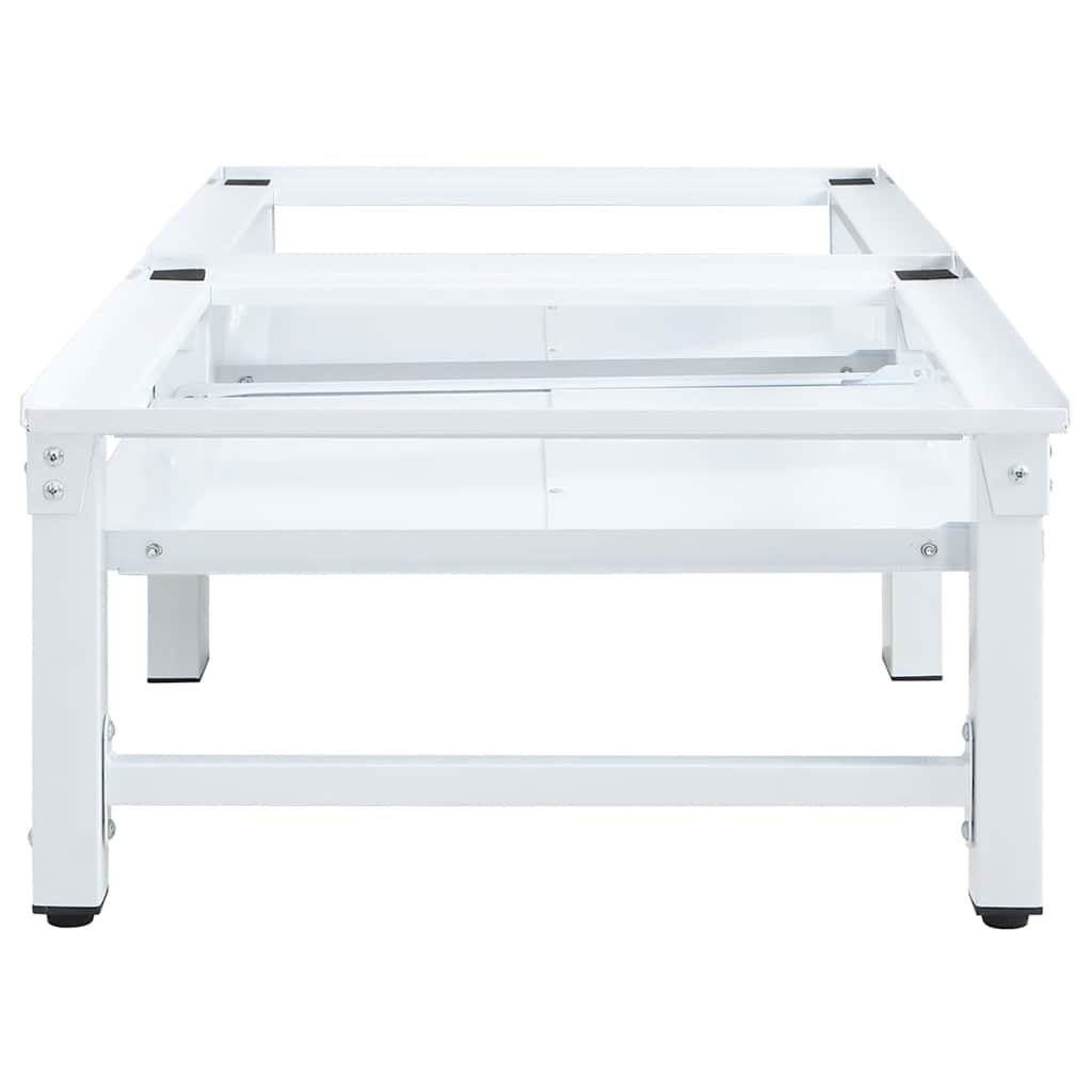 Sokkel til vaskemaskine og tørretumbler med udtrækshylder hvid - number 4.