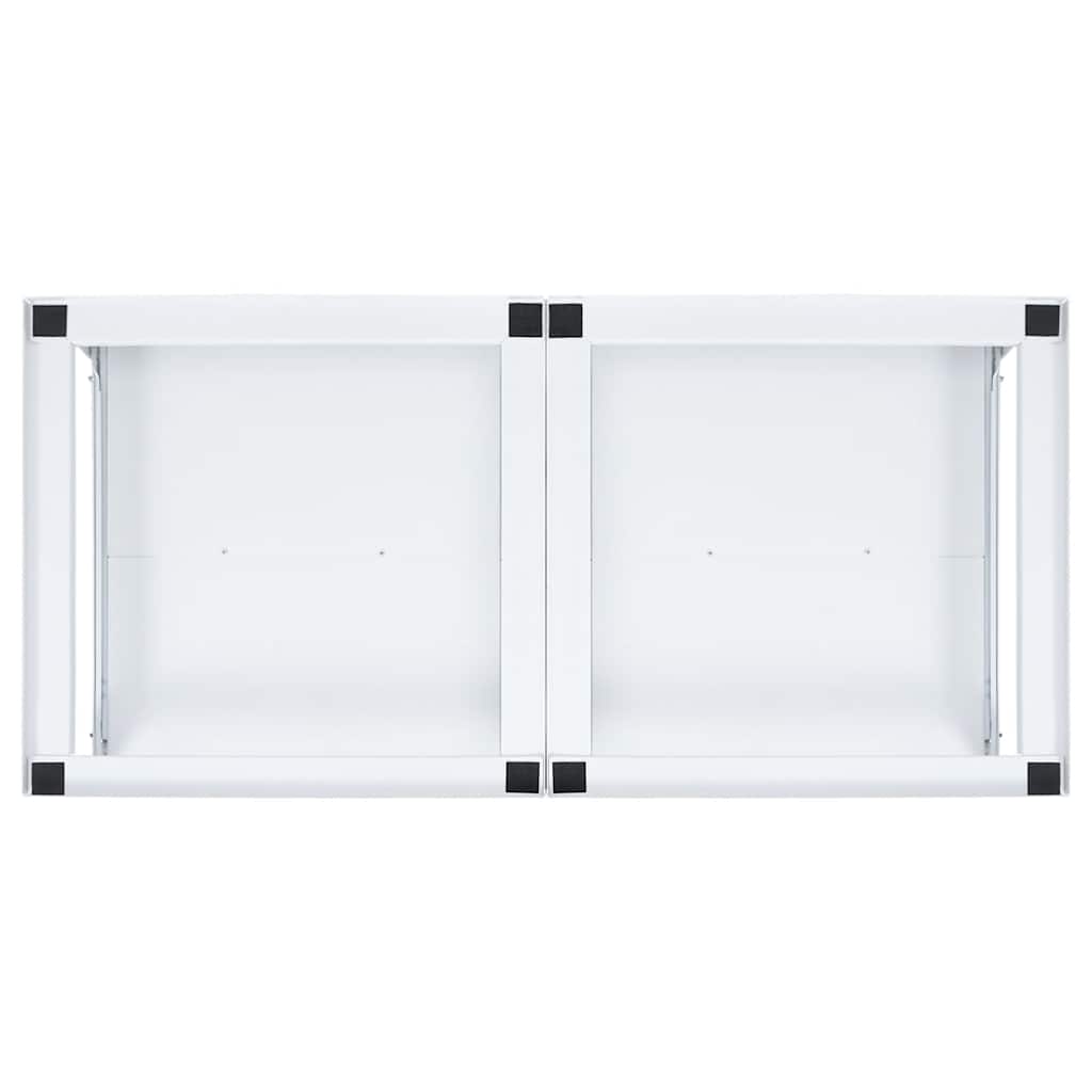 Sokkel til vaskemaskine og tørretumbler med udtrækshylder hvid - number 6.