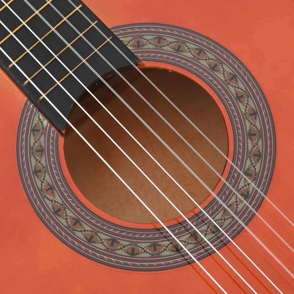 Klasična gitara za početnike i djecu basswood - tamno smeđa, 3/4 36" - number 6.