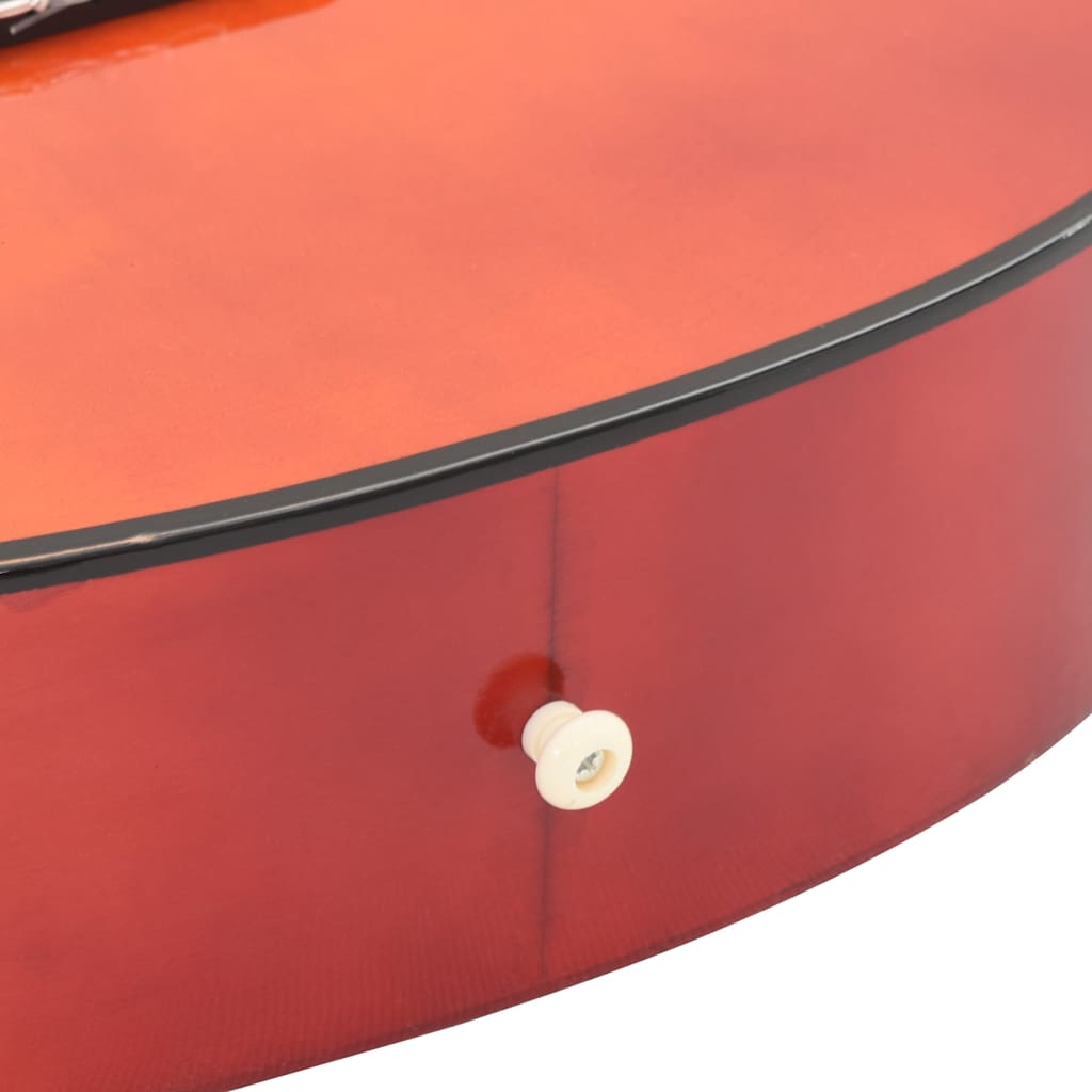 Klasična gitara za početnike od 12 dijelova - tamno smeđa, 4/4 39" - number 11.