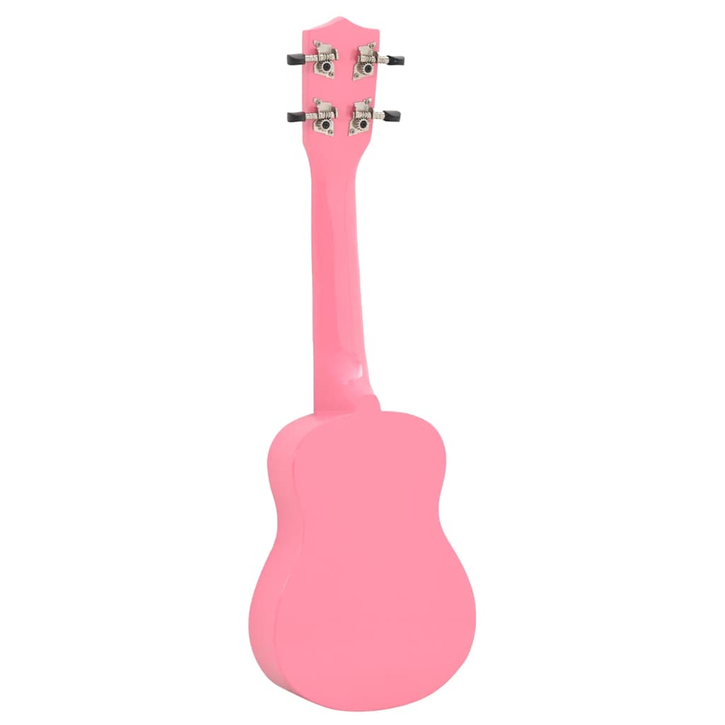 Ukulele set s torbom za djecu roza, 21" - number 6.