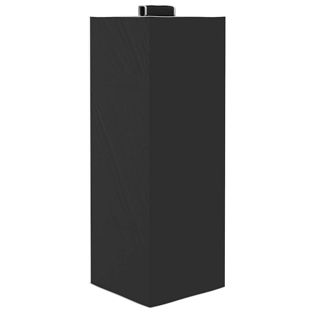 Hanging storage unit with 4 fabric shelves - black, 30 x 30 x 84 cm, 2, 1 - number 6.