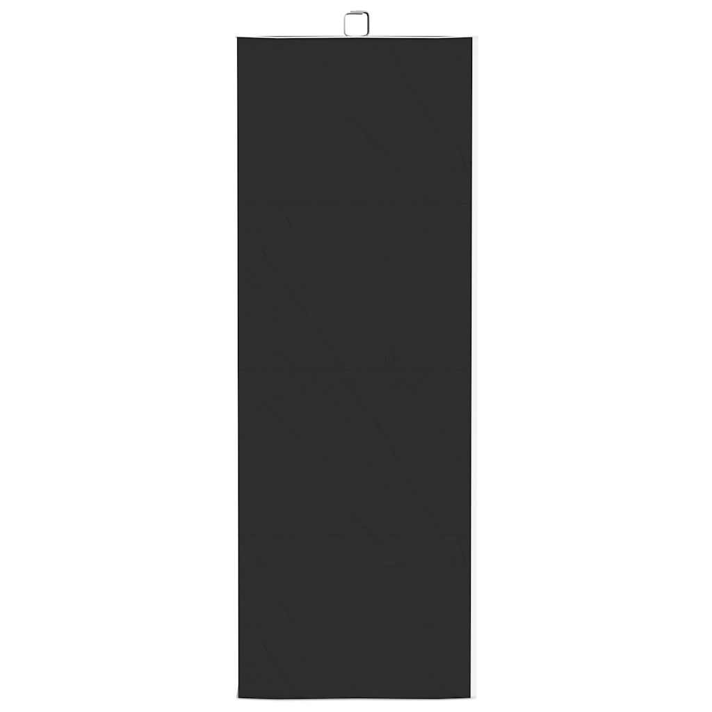 Hanging storage unit with 4 fabric shelves - black, 30 x 30 x 84 cm, 2, 1 - number 5.