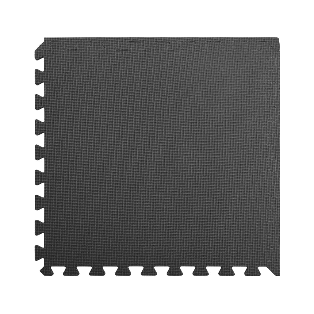 Gulvmåtter 12 stk. 4,32 ㎡ eva-skum sort - number 2.