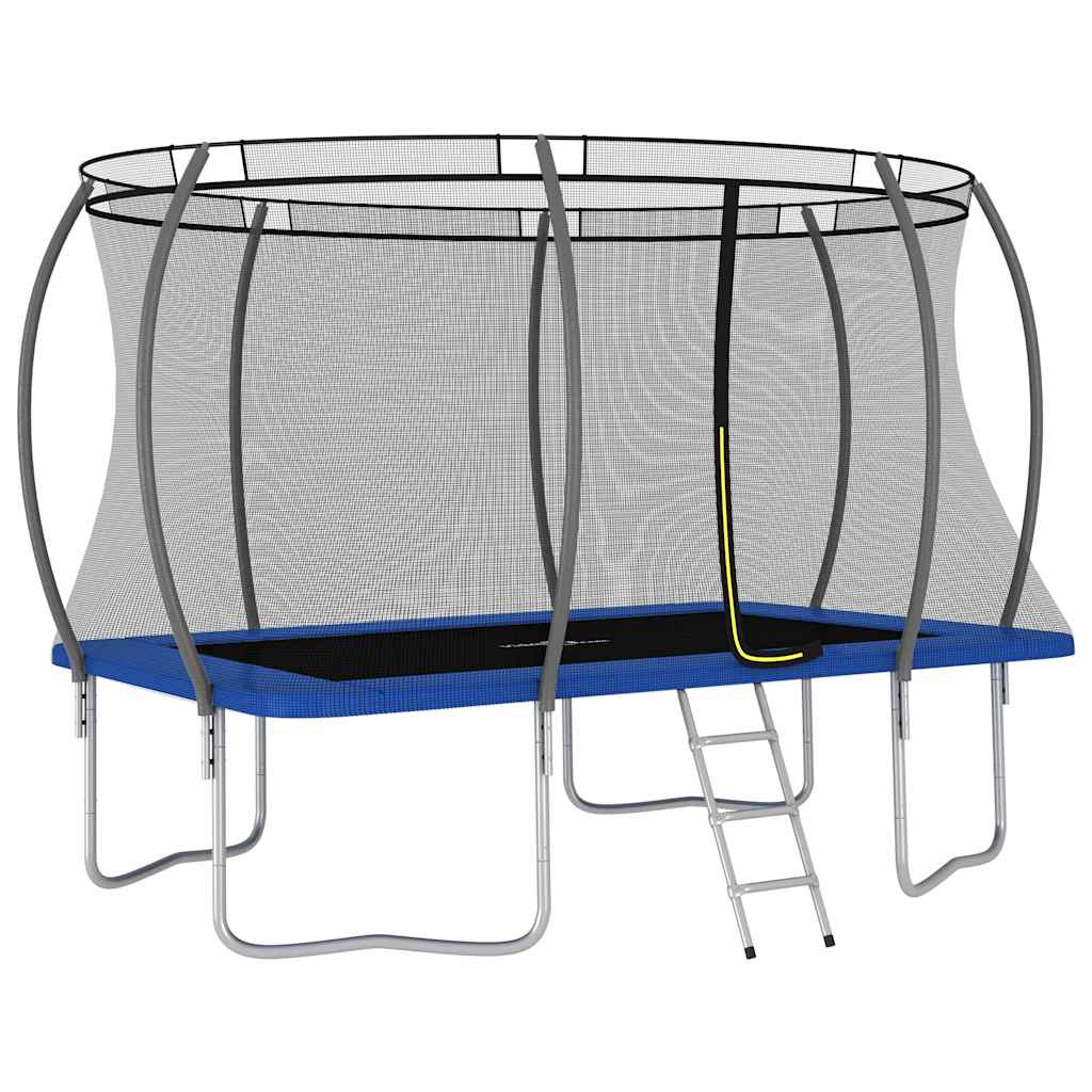 Ensemble trampoline 150 kg rectangulaire - bleu, 335 x 244 x 90 cm, 1 - number 1.