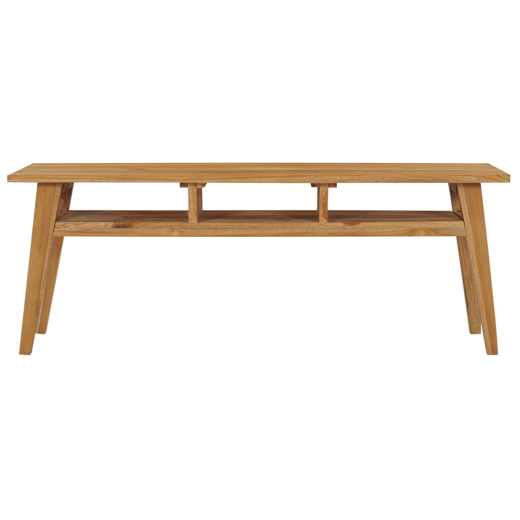 Tv-skab 120x35x45 cm massivt teaktræ - number 2.