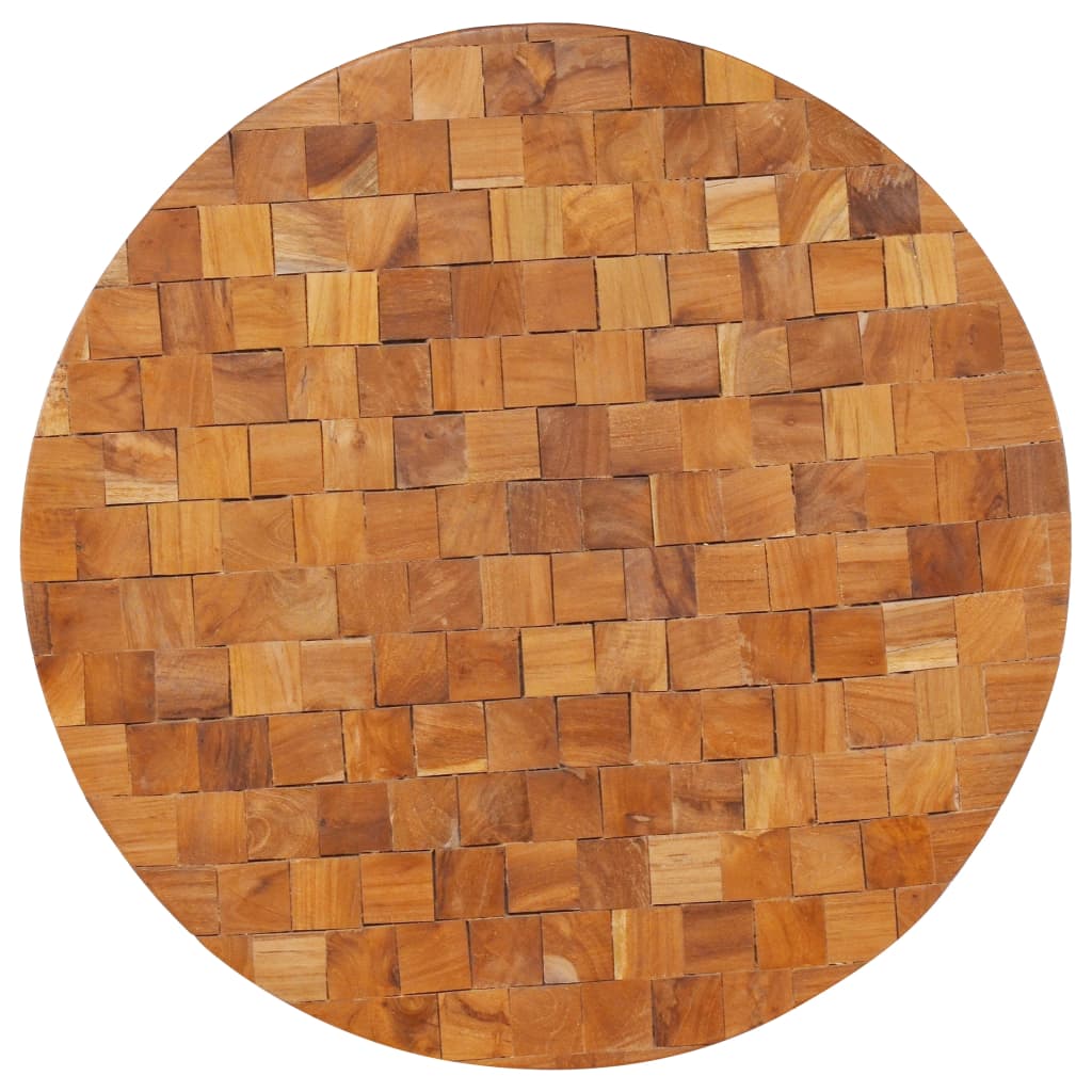 Sofabord 60x60x35 cm massivt teaktræ - number 4.
