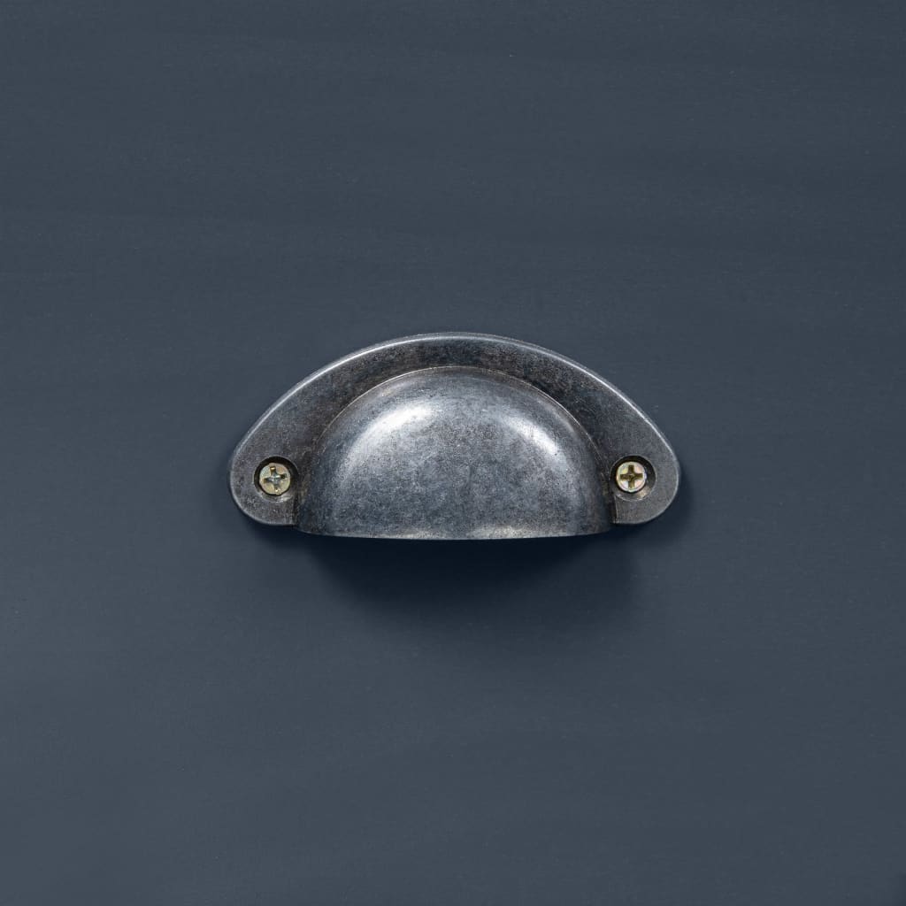 Bakkeskjenk 125x40x80 cm hel furugrå - number 6.