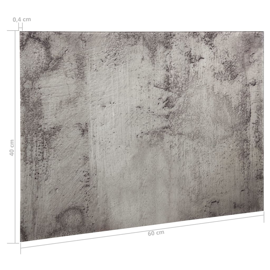 Pared -glasia magnética - concreto, 60 x 40 cm, ooo 1 - number 7.