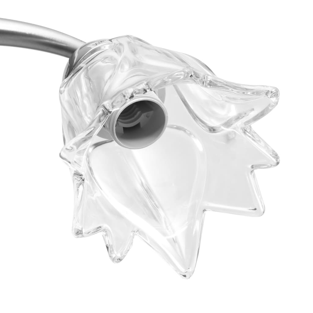 Loftlampe transparente glasskærme til e14-pærer tulipanform - 1, 3, tulipan - number 8.