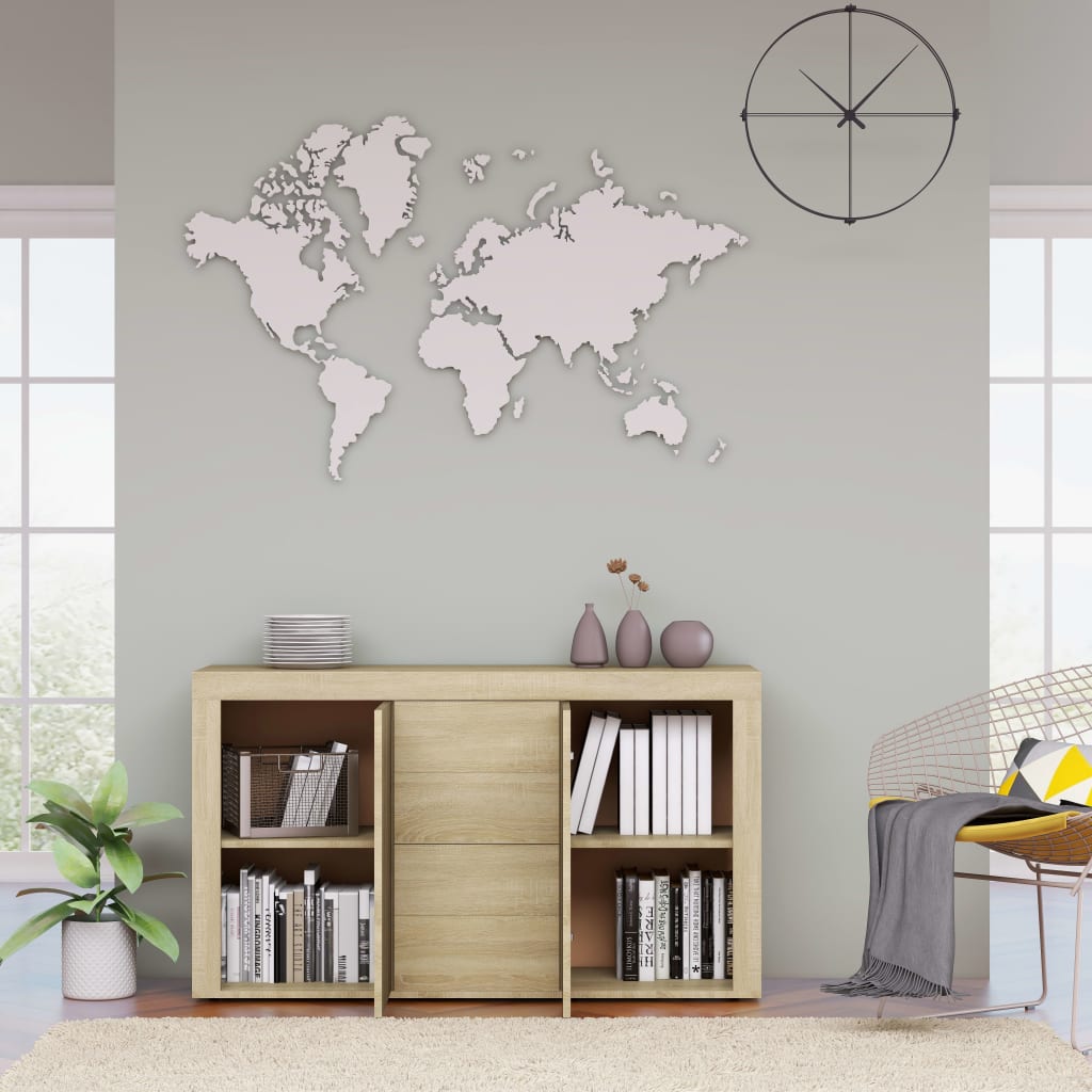 Skänk 120x36x69 cm konstruerat trä - sonoma ek, 1 - number 3.