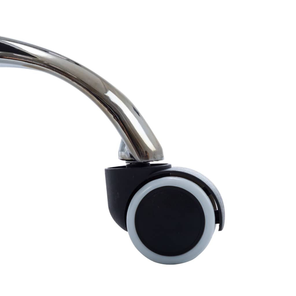 Kontorstol med hjul kunstlæder - sort, 1 - number 9.