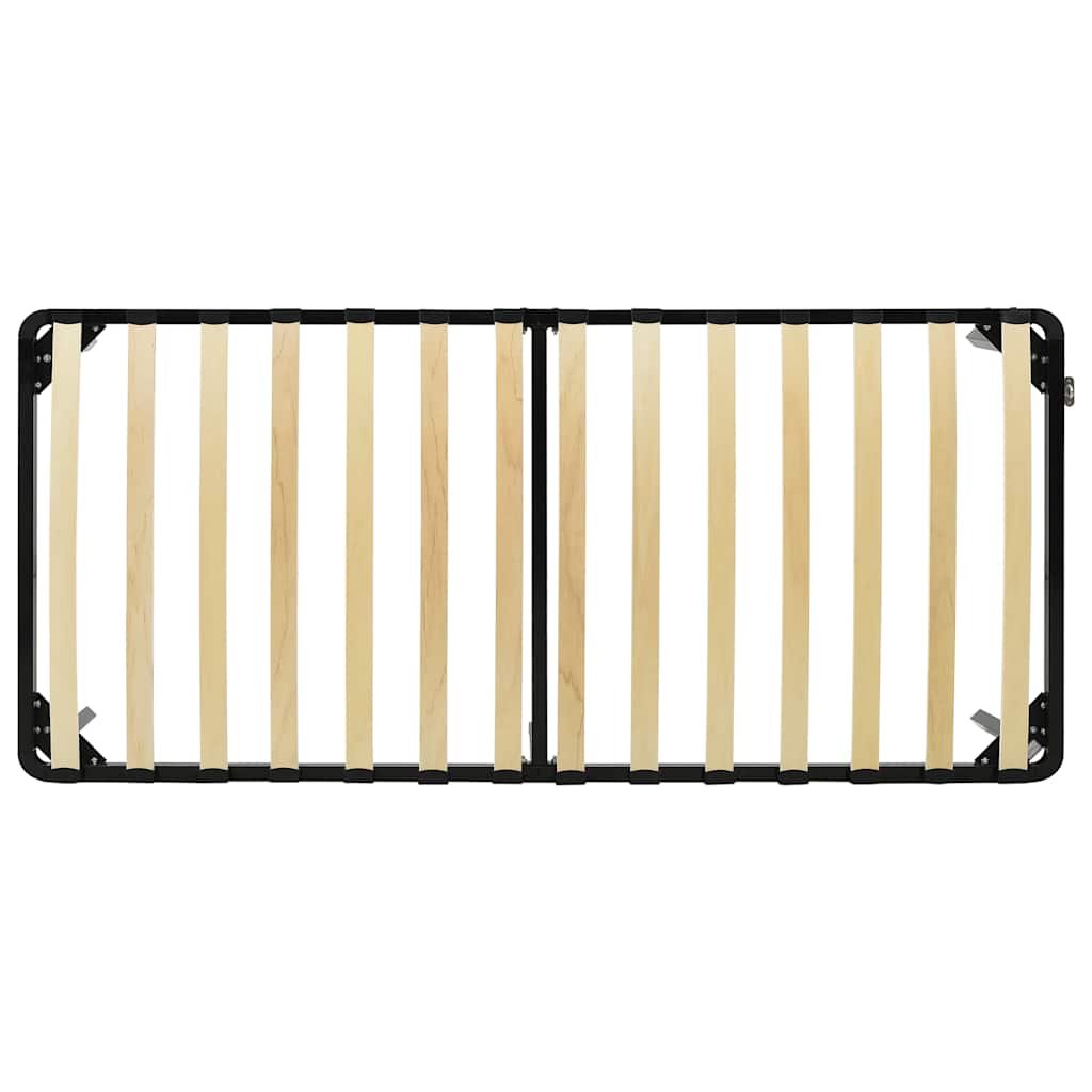 Sengestel metal sort - 90 x 200 cm - number 5.