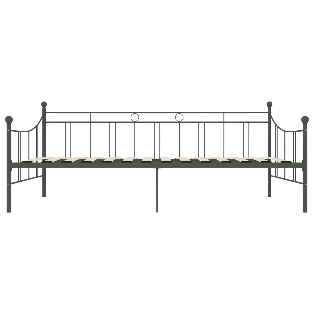 Ramme for daybed metall - grå, 90 x 200 cm - number 4.