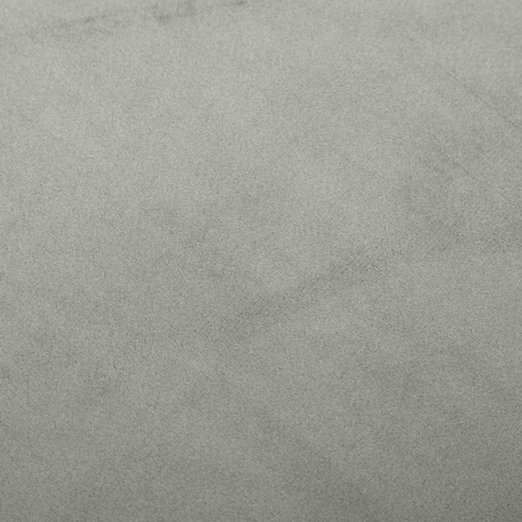 Fotel bujany aksamitny - szary, 1 - number 7.