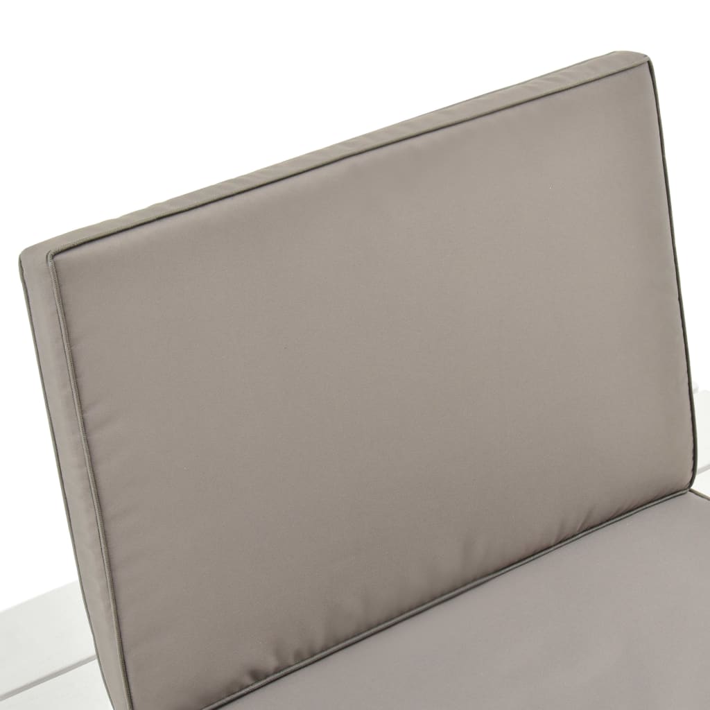 Vrtne stolice s jastucima kom. plastika - bijela, 2, da - number 6.