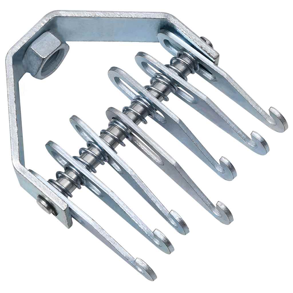 Glidehammer med multikrog 65 cm kulstofstål - number 4.