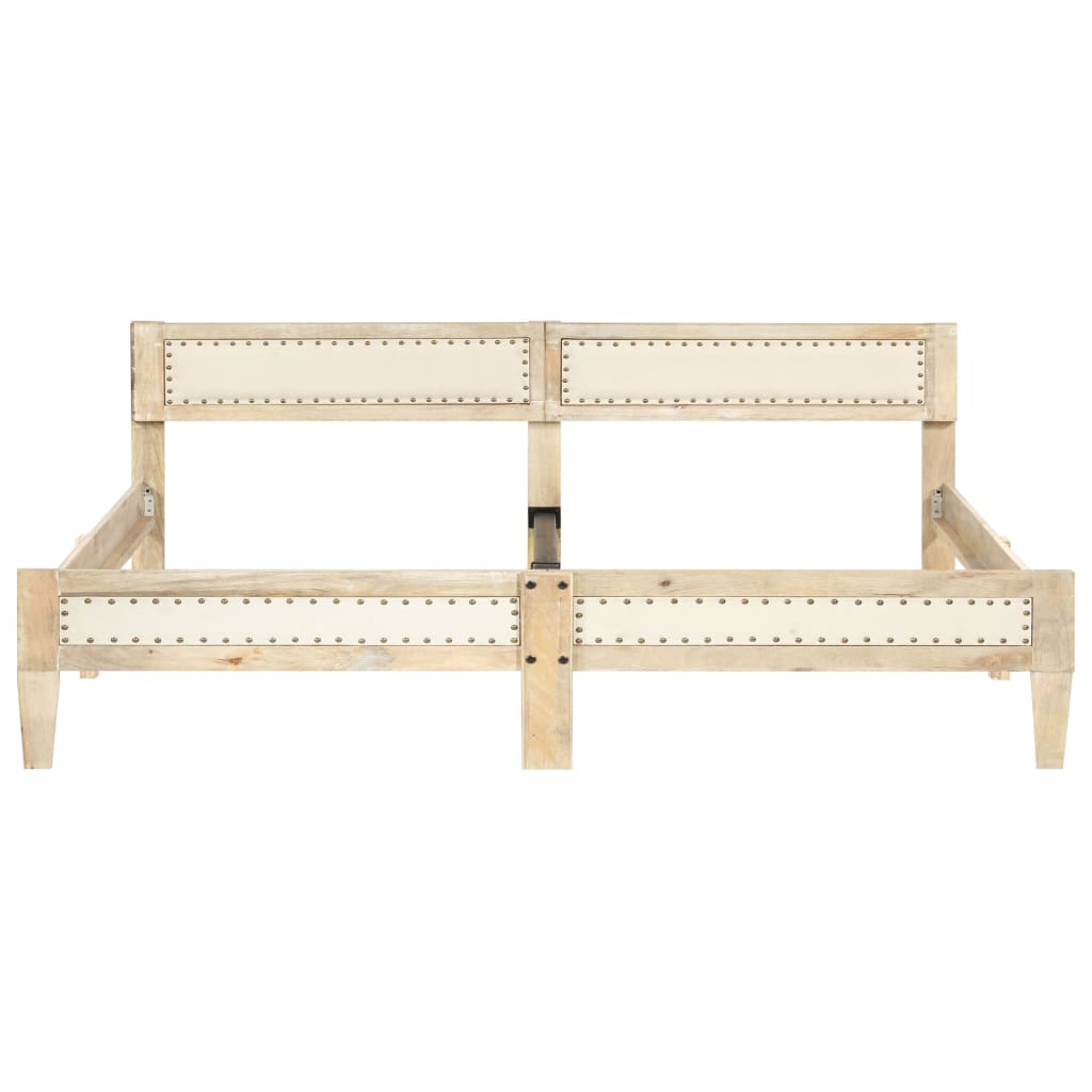 Sengestel 200 cm massivt mangotræ - number 3.