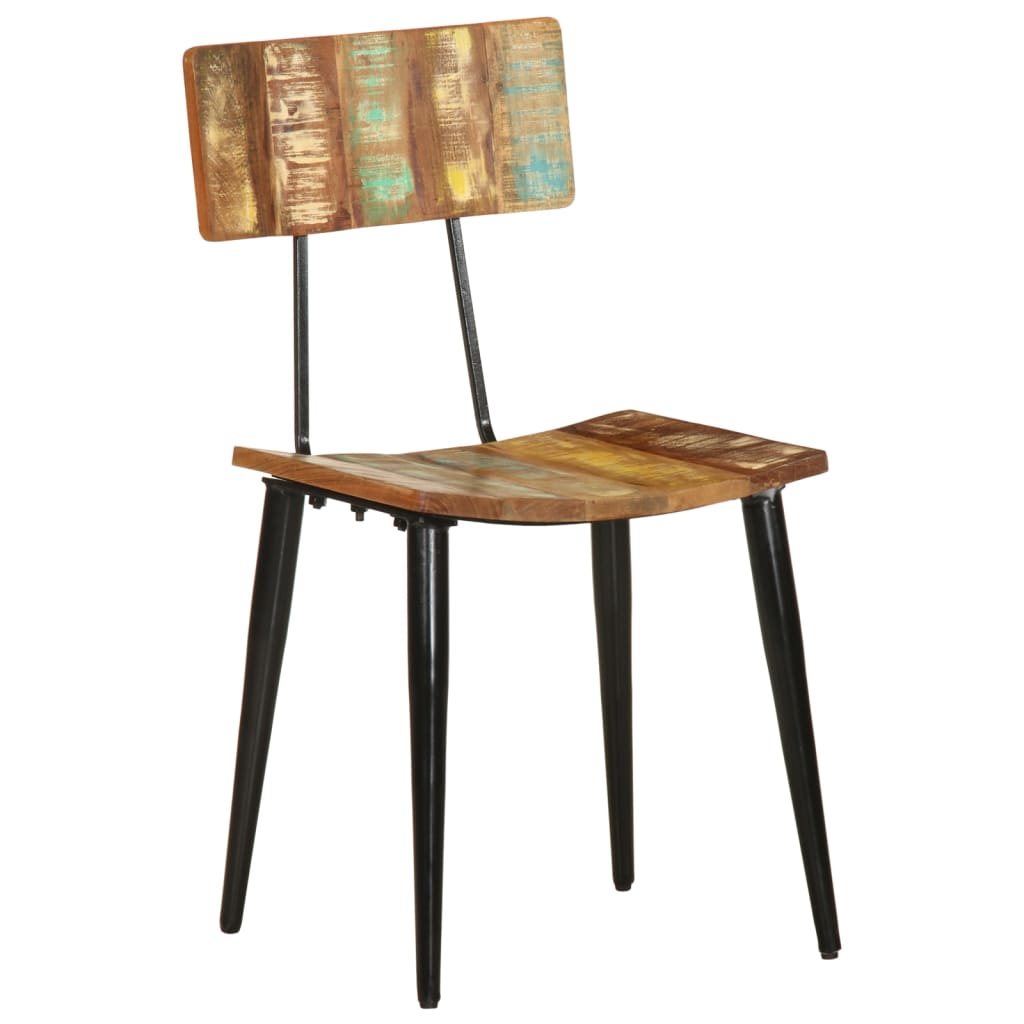 Stół jadalny krzesła szt. lite drewno z odzysku - 2, lite drewno z odzysku - number 3.