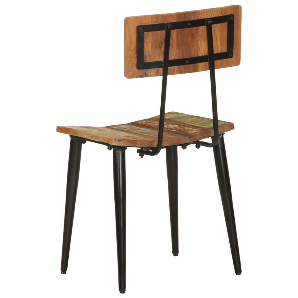 Stół jadalny krzesła szt. lite drewno z odzysku - 2, lite drewno z odzysku - number 6.