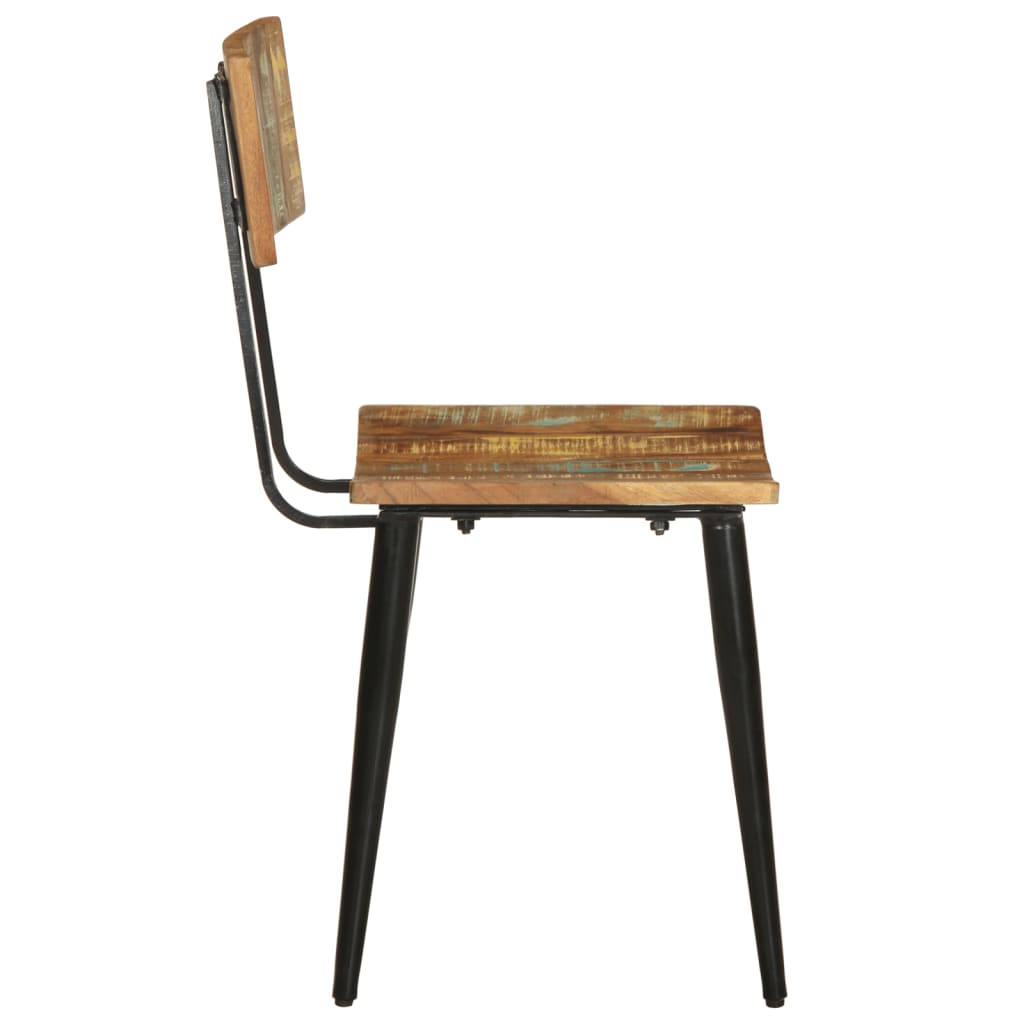 Stół jadalny krzesła szt. lite drewno z odzysku - 2, lite drewno z odzysku - number 5.