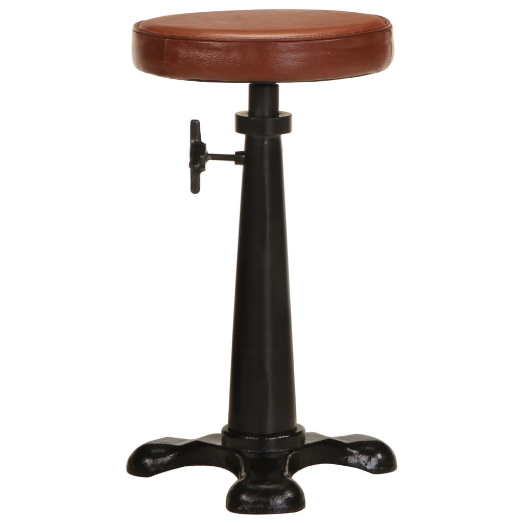 Barkrakker 2 stk. ekte skinn og støpejernsbrun - number 4.