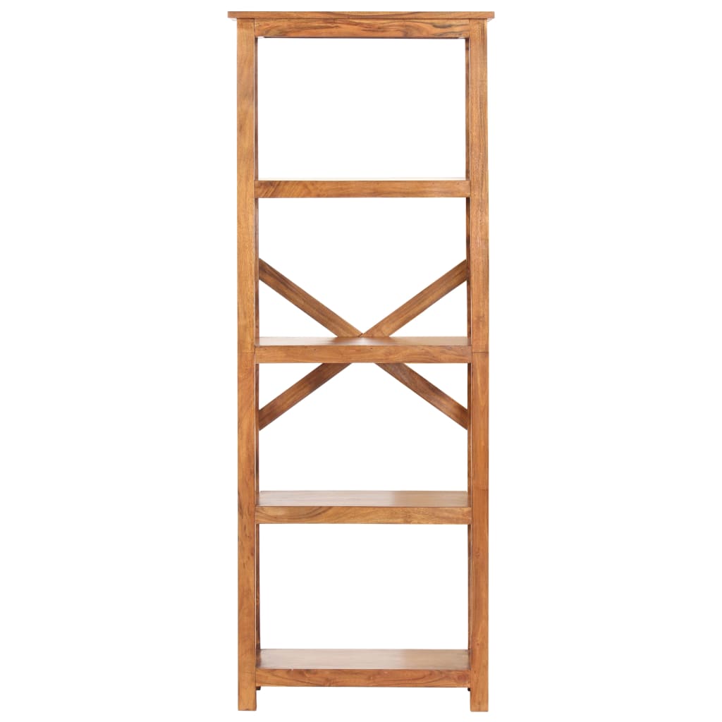 Bokhylle massivt akasietre med honningfinish - 60 x 30 x 160 cm, 1 - number 2.