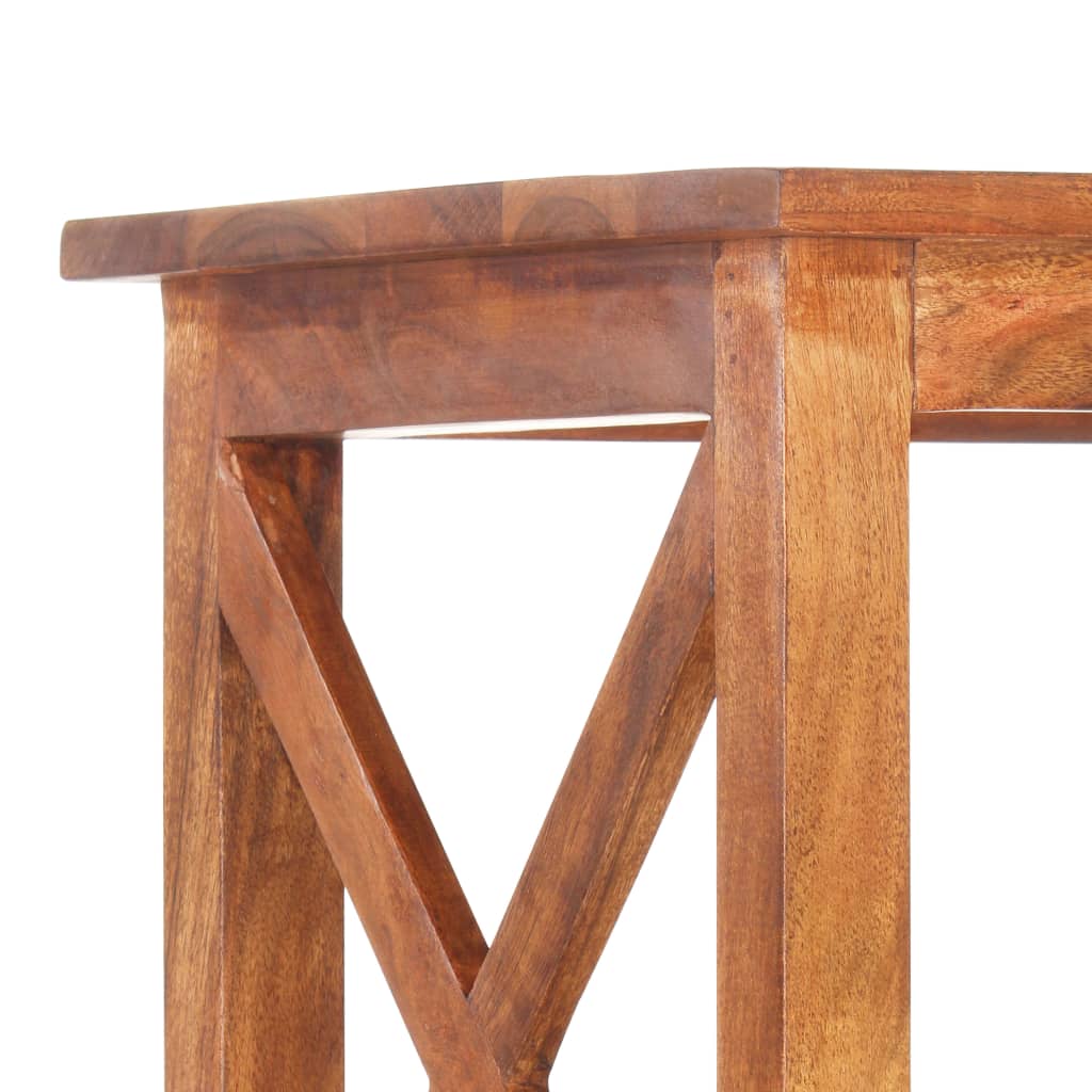 Bokhylle massivt akasietre med honningfinish - 60 x 30 x 160 cm, 1 - number 4.