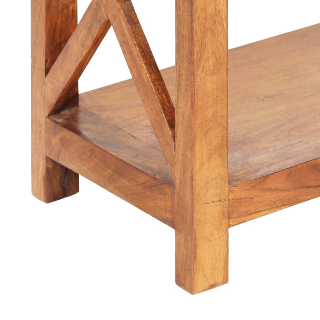 Bokhylle massivt akasietre med honningfinish - 60 x 30 x 160 cm, 1 - number 6.