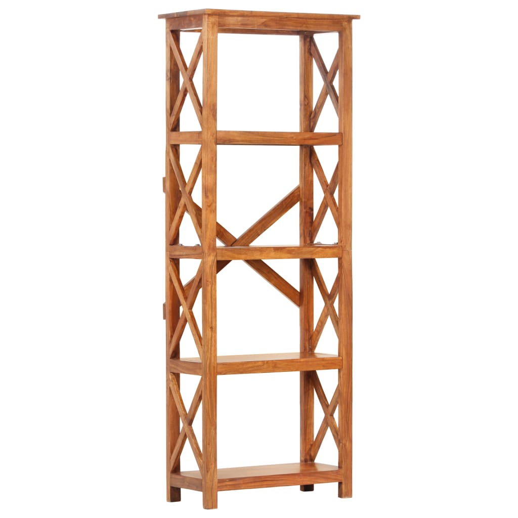 Bokhylle massivt akasietre med honningfinish - 60 x 30 x 160 cm, 1 - number 10.