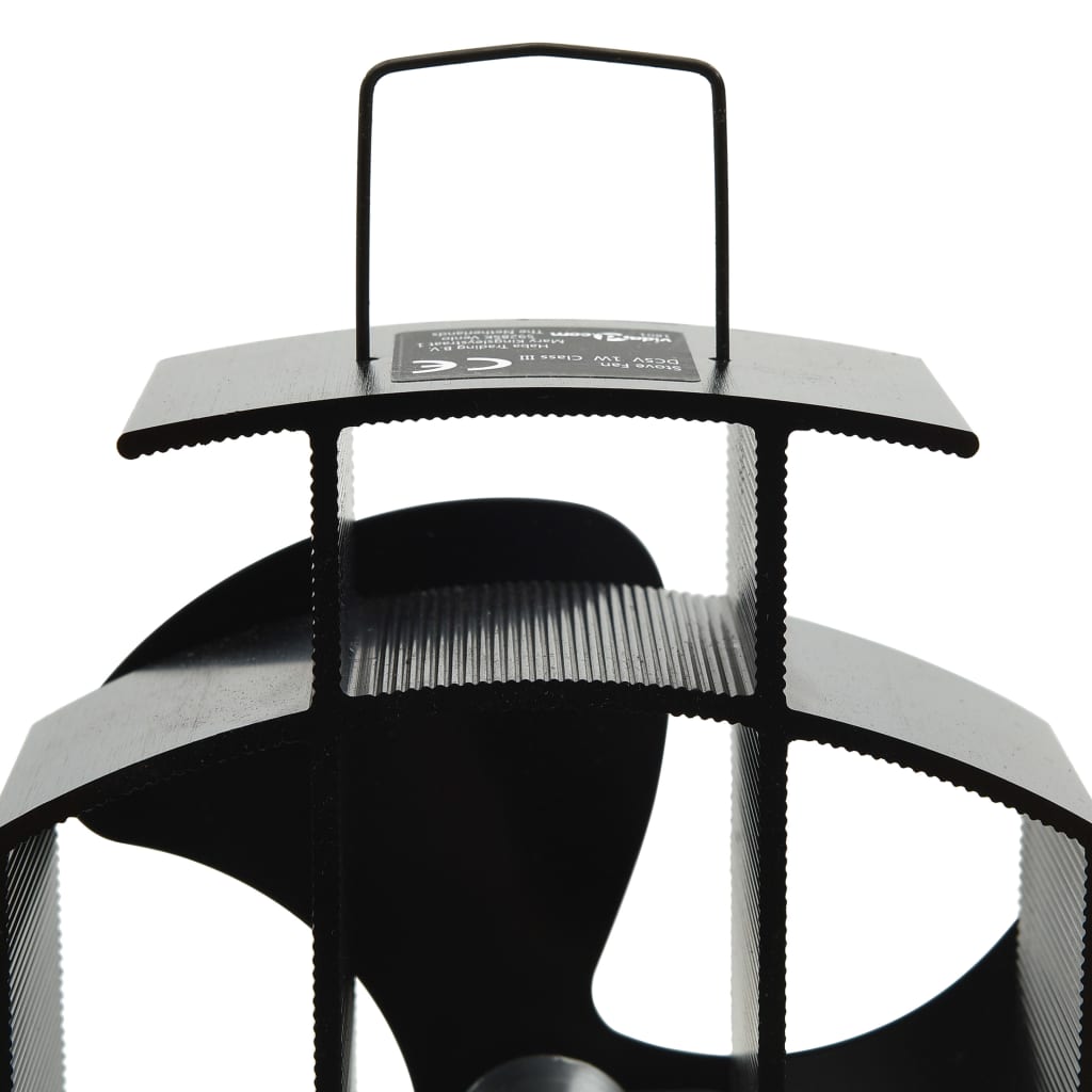 Ventilateur de four à chaleur tournante 3 pales noir - 13,5 x 8,5 x 22,5 cm (3 pales) - number 6.