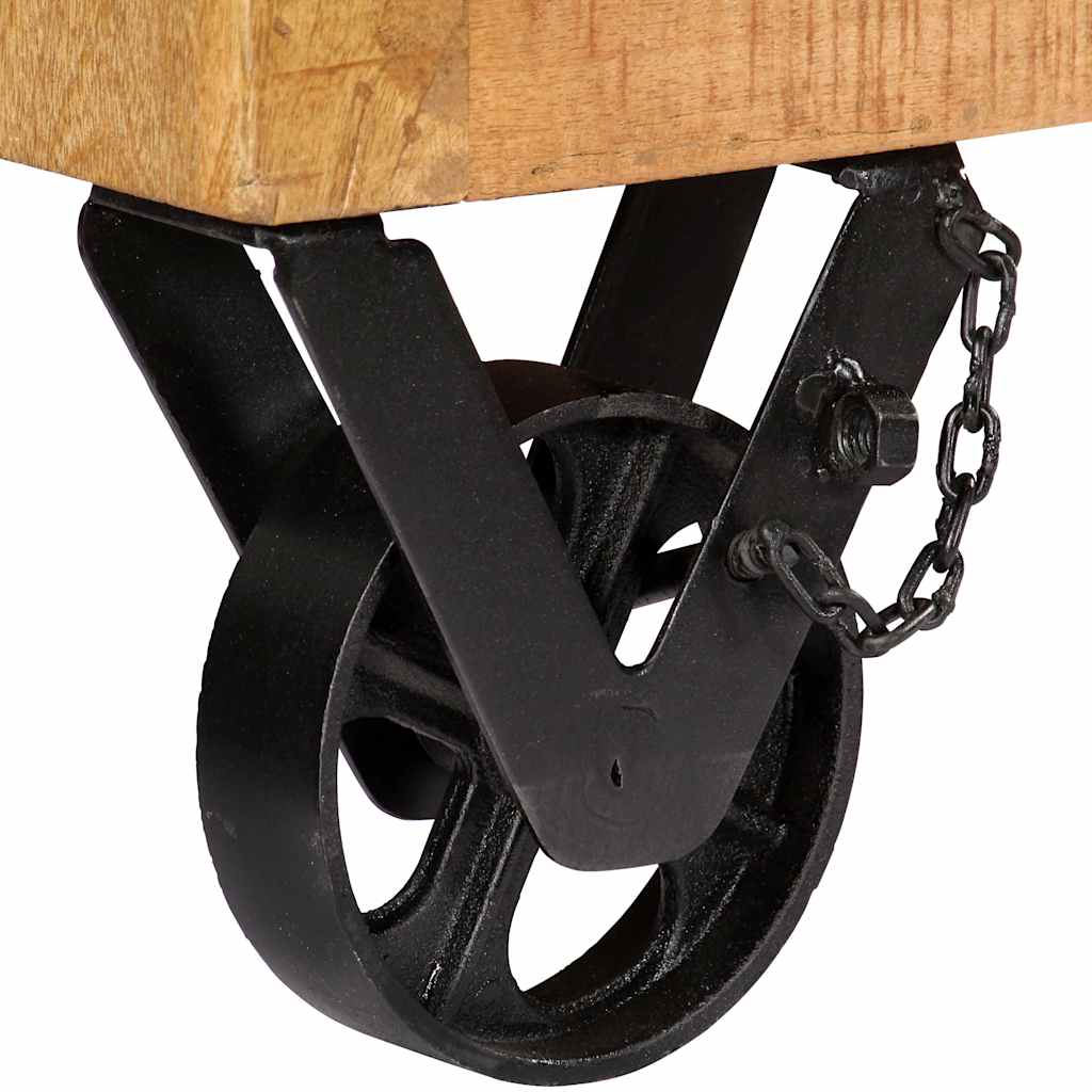 Ormarić za cipele od masivnog drveta manga 86 x 35 x 55 cm - number 7.