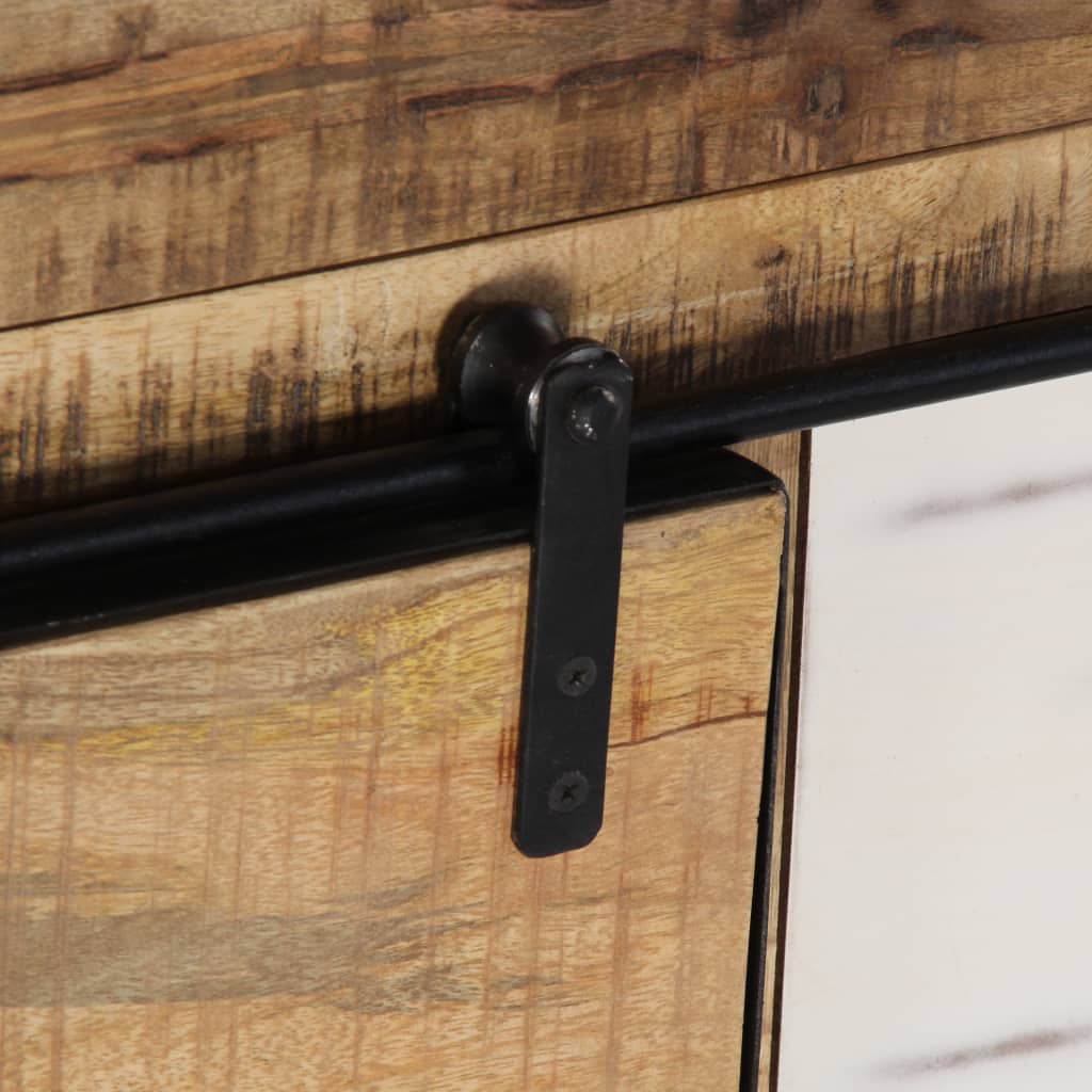 Skänk 140x38x90 cm massivt mangoträ - number 7.