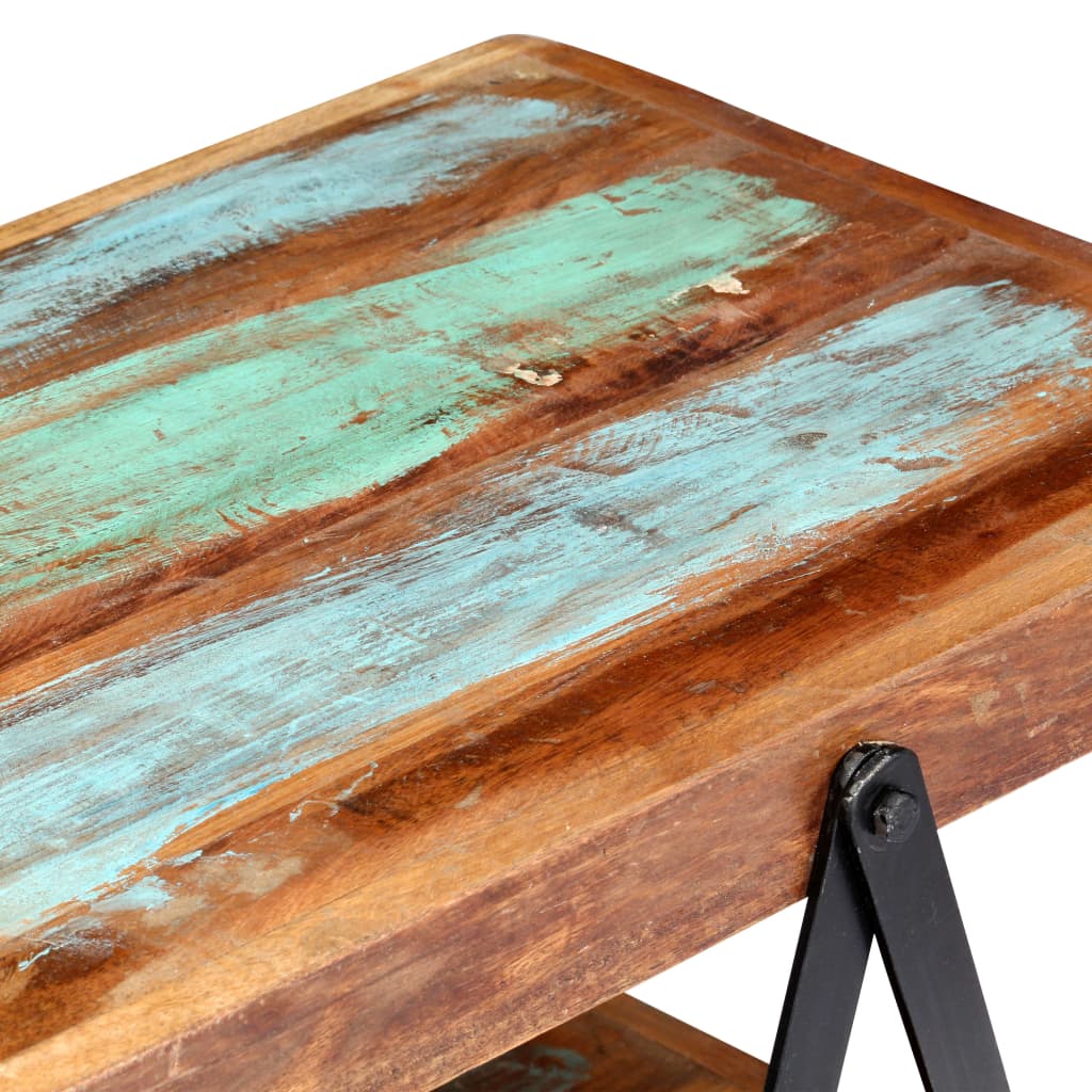 Tv cabinet 160x40x50 cm solid recycled wood - number 4.