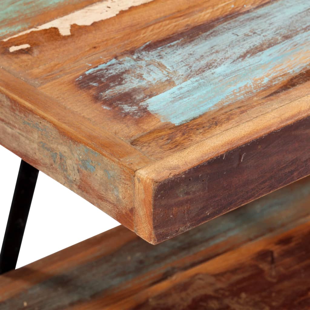 Tv cabinet 160x40x50 cm solid recycled wood - number 3.