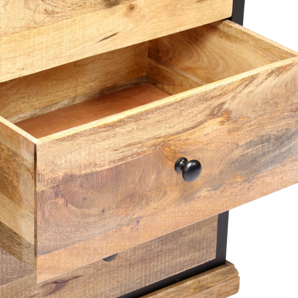 Skænk 150 x 40 x 75 cm massivt mangotræ - number 10.