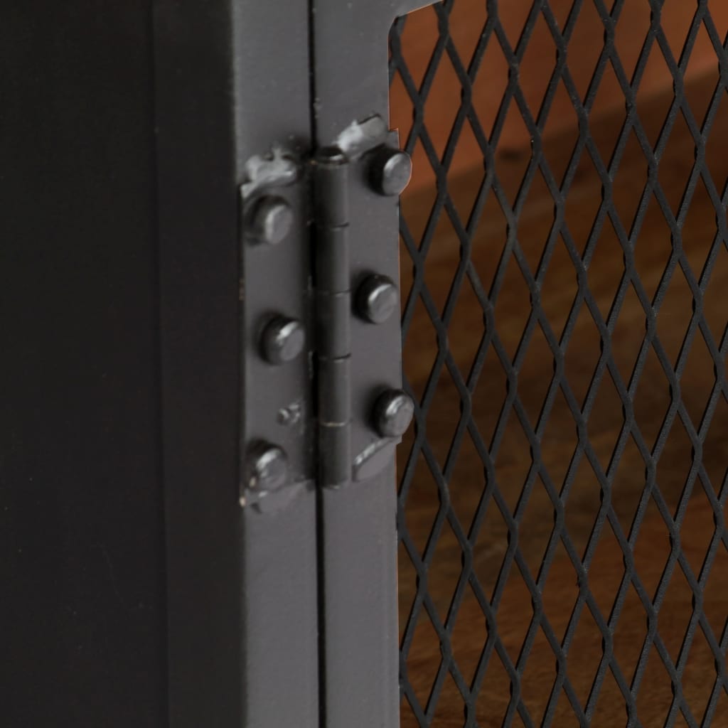 Skænk 150 x 40 x 75 cm massivt mangotræ - number 9.