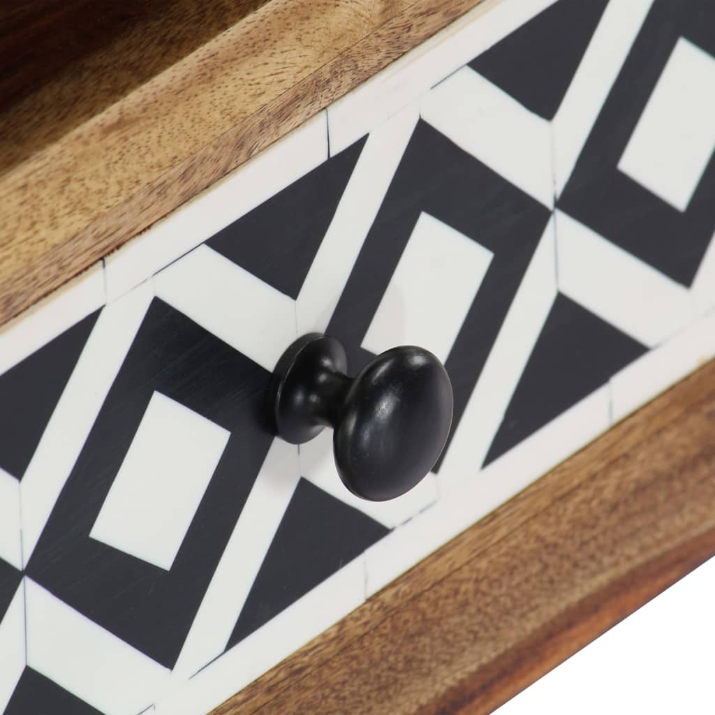 Tv-skab 120x30x40 cm massivt sheeshamtræ - number 8.